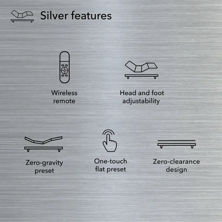 Beautyrest® Silver Hotel Collection Adjustable Bed Base