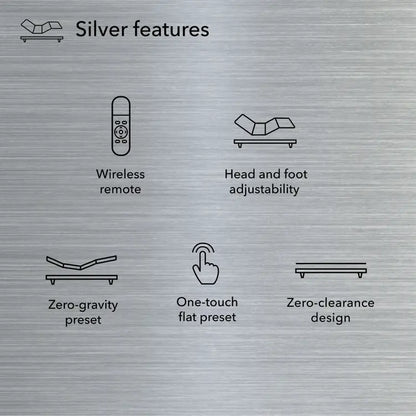 Beautyrest® Silver Hotel Collection Adjustable Bed Base